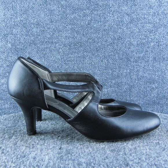 LifeStride Parker Soft System Women Mary Jane Heel Size 9 Medium Black Synthetic - Picture 4 of 10